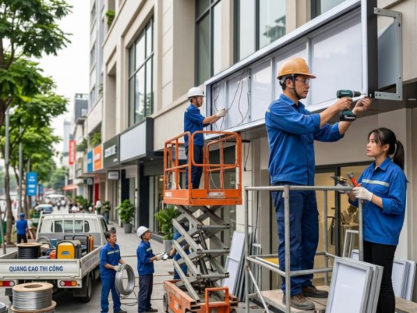 Tiêu Chí Lựa Chọn Đơn Vị Thi Công Bảng Hiệu Quảng Cáo Uy Tín